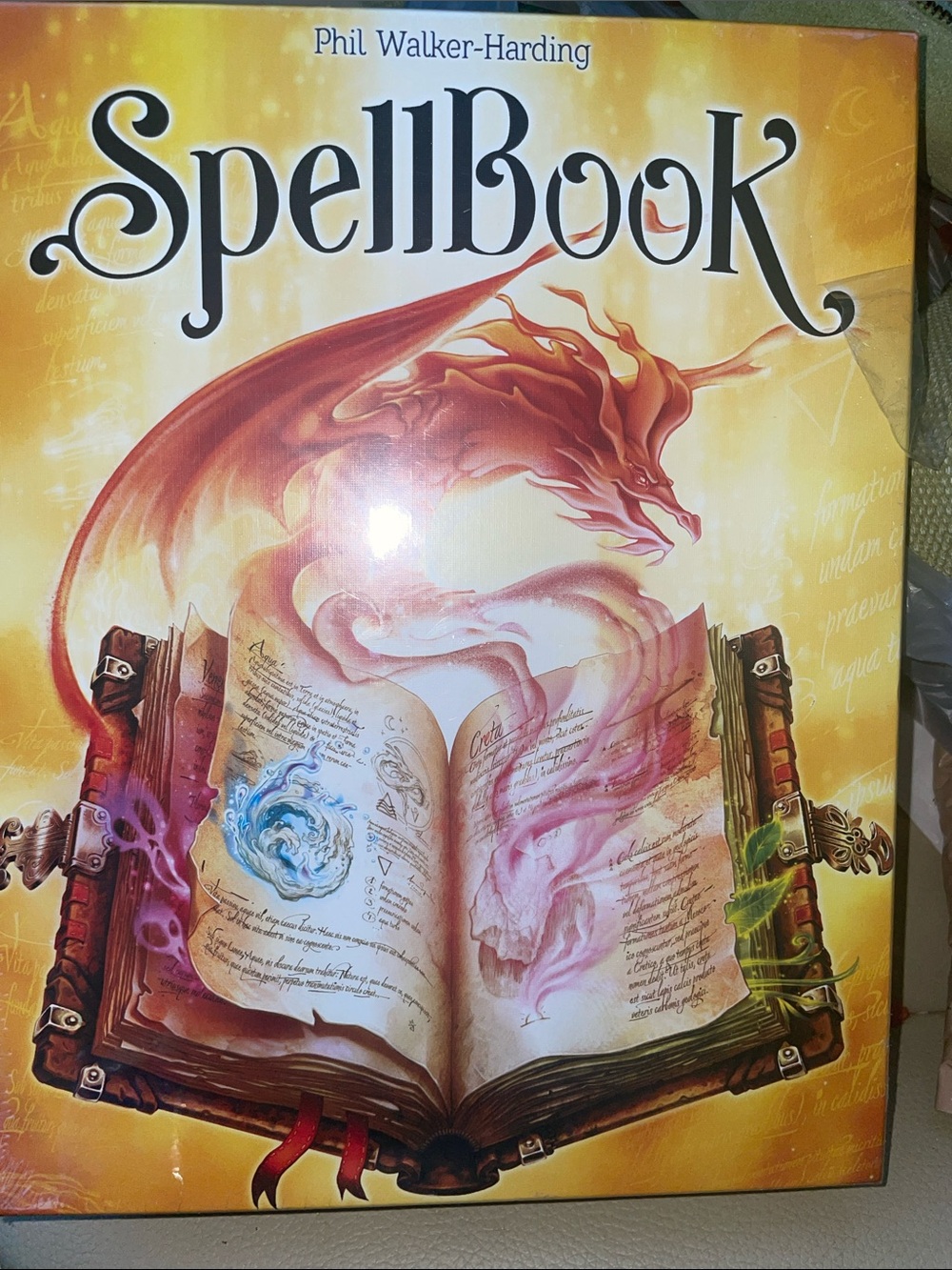 SpellBook Phil Walker Harding board game NWT